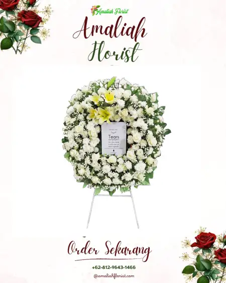 Krans Bunga Duka Wasile Selatan
